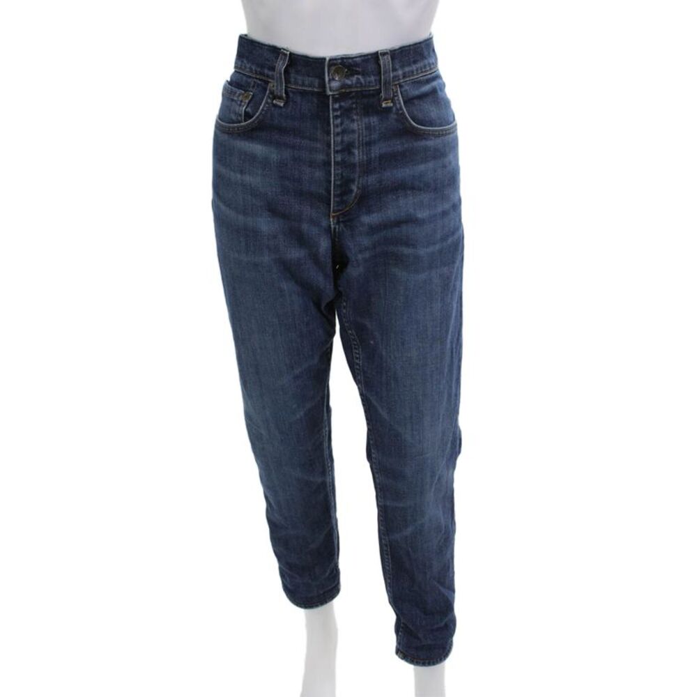 Rag & Bone Unisex Dark Blue Cropped Ankle Jeans Size 32